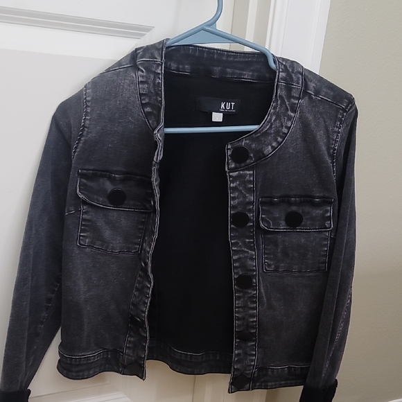 Kut from the Kloth Jackets & Blazers - KUT BRAND- Size Small Women Black Denim Jacket